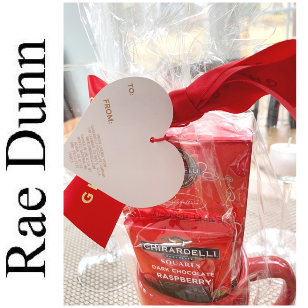 BRAND NEW Rae Dunn BE MINE mug set red - Picture 3 of 5